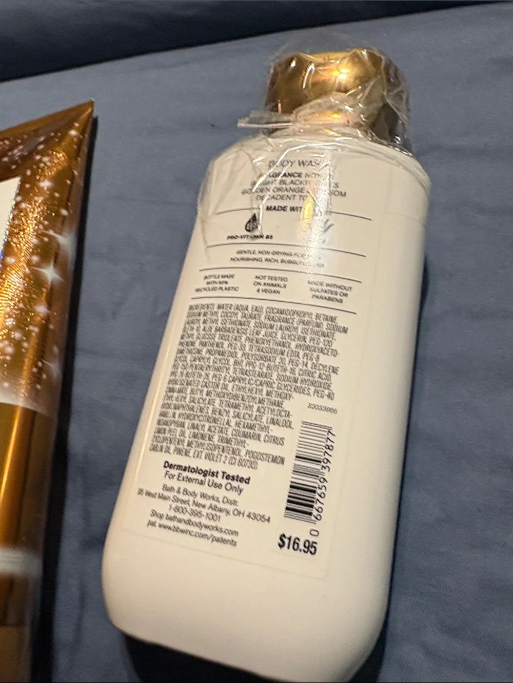 Bath & Body Works Touch of Gold Body Wash Duo - Gold, White - Picture 4 of 9